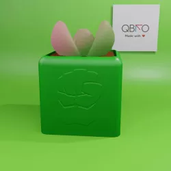 Hulk planter (STL file for 3d printing)