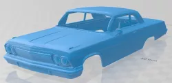 Impala SS 1962 Printable Body Car