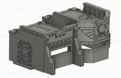 Imperial bunker for wargames