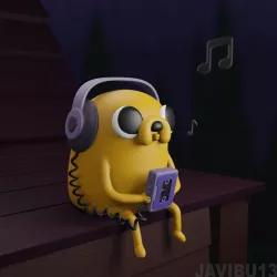 Jake The Dog Chilling - Adventure Time