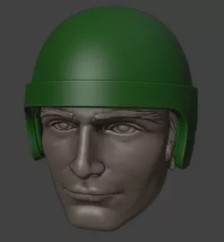 Joe style head for action figure