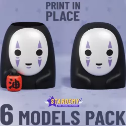 Kaonashi Noface Planter Faceless Spirited Away Ghibli Sen to Chihiro no Kamikakushi