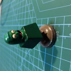 Keycap Tecla Pickle Rick - Rick & Morty