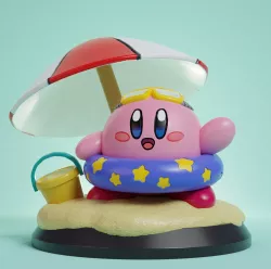 Kirby Beach Party Figure