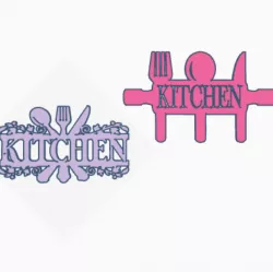 Kitchen sign