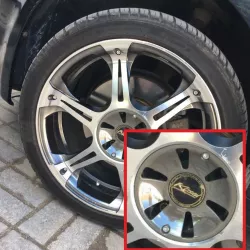 Kosei Seneka RS Wheels Rim Center Hub Cap Cover