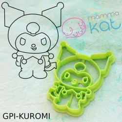 KUROMI cookie cutter hello kitty, 8cm