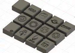 Large X-Wing Damage Deck Holder