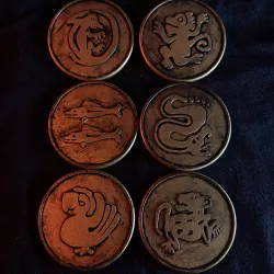 Legends of the Hidden Temple Team Coins | LOTHT