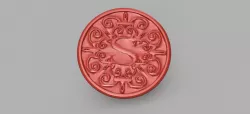 Letter S drinkcoaster