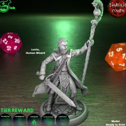 Lucio, human wizard