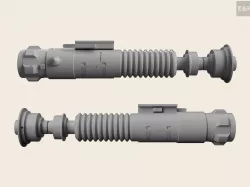 Luke Skywalker Lightsaber STL (Return of the Jedi, "V2")