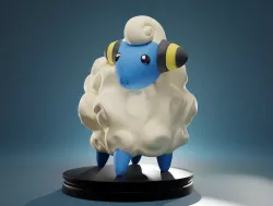 Mareep - 3D printable Pokemon