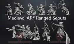 Medieval ARF Archer Scouts Squad - Legion Scale