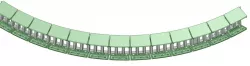 MF ENGINE PLATE SCALE 1/43
