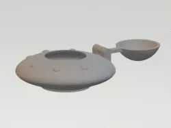 Mini UFO container