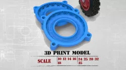 Mold rc Tire Niva  How to make RC cars tire