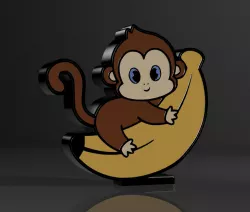 monkey lamp v2