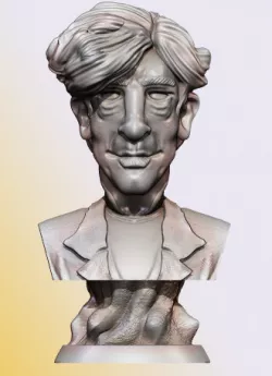 Neil Gaiman Bust