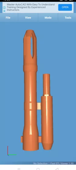 Nerf M60 machine gun style barrel extension