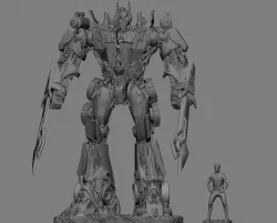 OPTIMUS PRIME TRANSFORMERS ROBOT 3D PRINT 3D print model