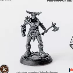 Orc Female Grunt Two models