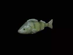 Perch / two-part 12cm bait for 3d print