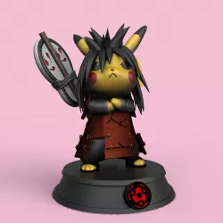 Pikachu Madara Uchiha Naruto