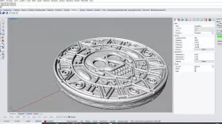 Pirates of the carribean medallion