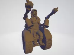 Post Apoc Wheelchair Mechanic
