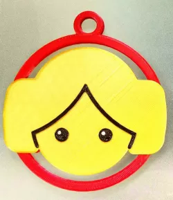 Princess Leia StarWars Christmas Sphere