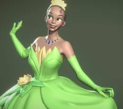 Princess Tiana 3D
