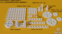 Proto-Block (Base pack 1) style: ( Lego, Knex, Mechanix )