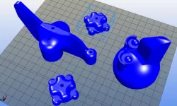 Puppet eagle with 3d printer