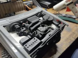 Rc4wd 4 runner engine bay (5L-T)