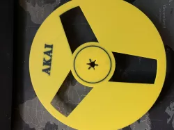 REEL2REEL EMPTY SPOOL 7 INCH 18CM -035-3D PRINTED WITHOUT SCREW, (AKA MMU)