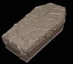 says box sarcophagus