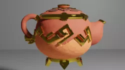Serenitea Pot -- Keychain -- Genshin Impact Ornament -- 3D Print Ready