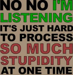 Sign-3d Stupid People