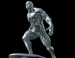 Silver Surfer 3d model for printing