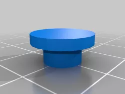 Simple magnetic mask hanger (for 3mmx6mm magnet)