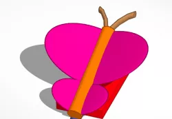 Slick butterfly