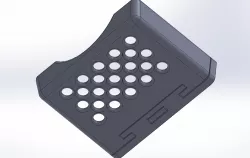 Soap dish for shower and bath wall mounted