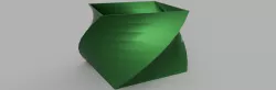 SQUARE-GEOMETRIC POT