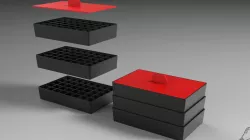 Stackable storage boxes