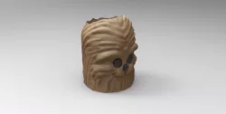 Star Wars Chewbacca Planter/Pod/Lapicero Chewbacca Star Wars