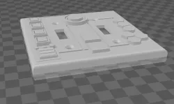 Star Wars Light Panel (2 switch)