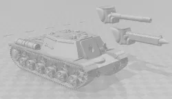 SU-152 & KV-14T "Nosorog" for Dust 1947