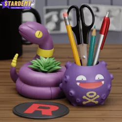 Team Rocket Home Office Set Koffing Ekans