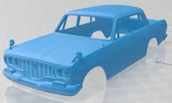 Toyota Crown S40 1962 Printable Body Car